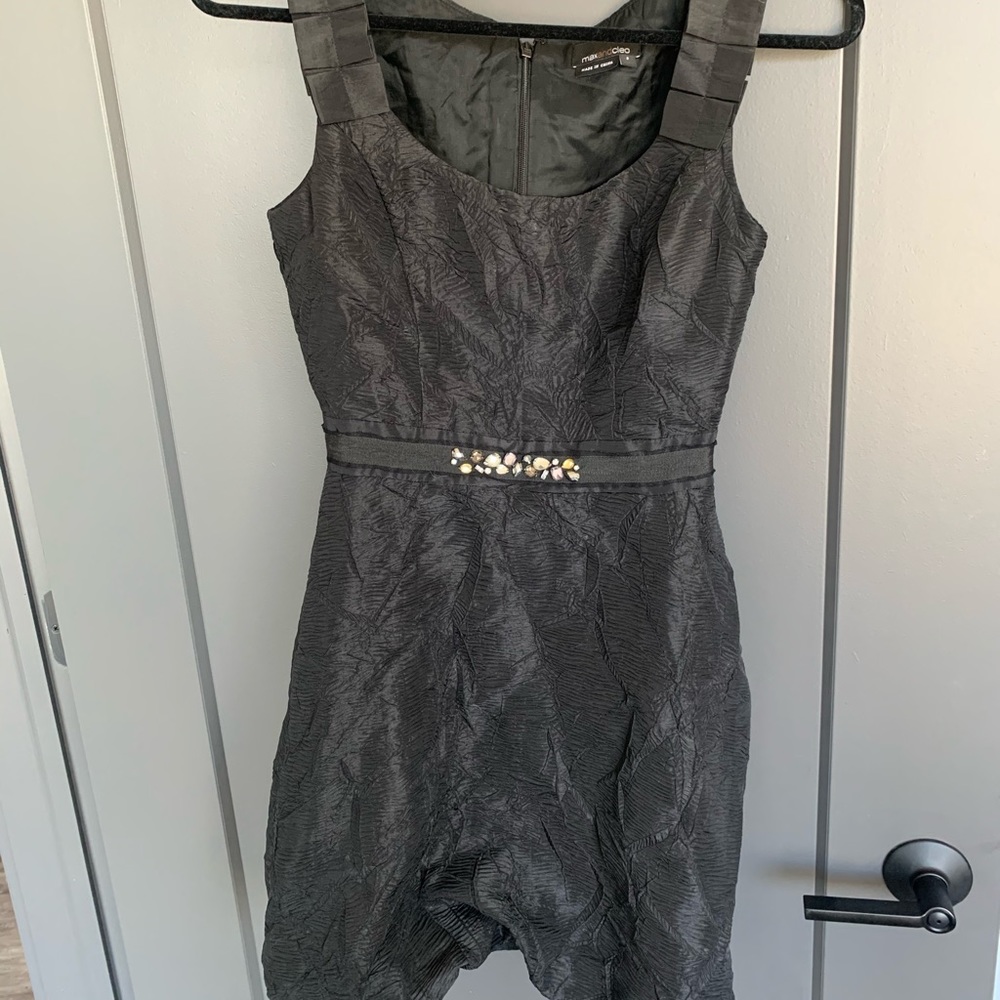 Black cocktail dress